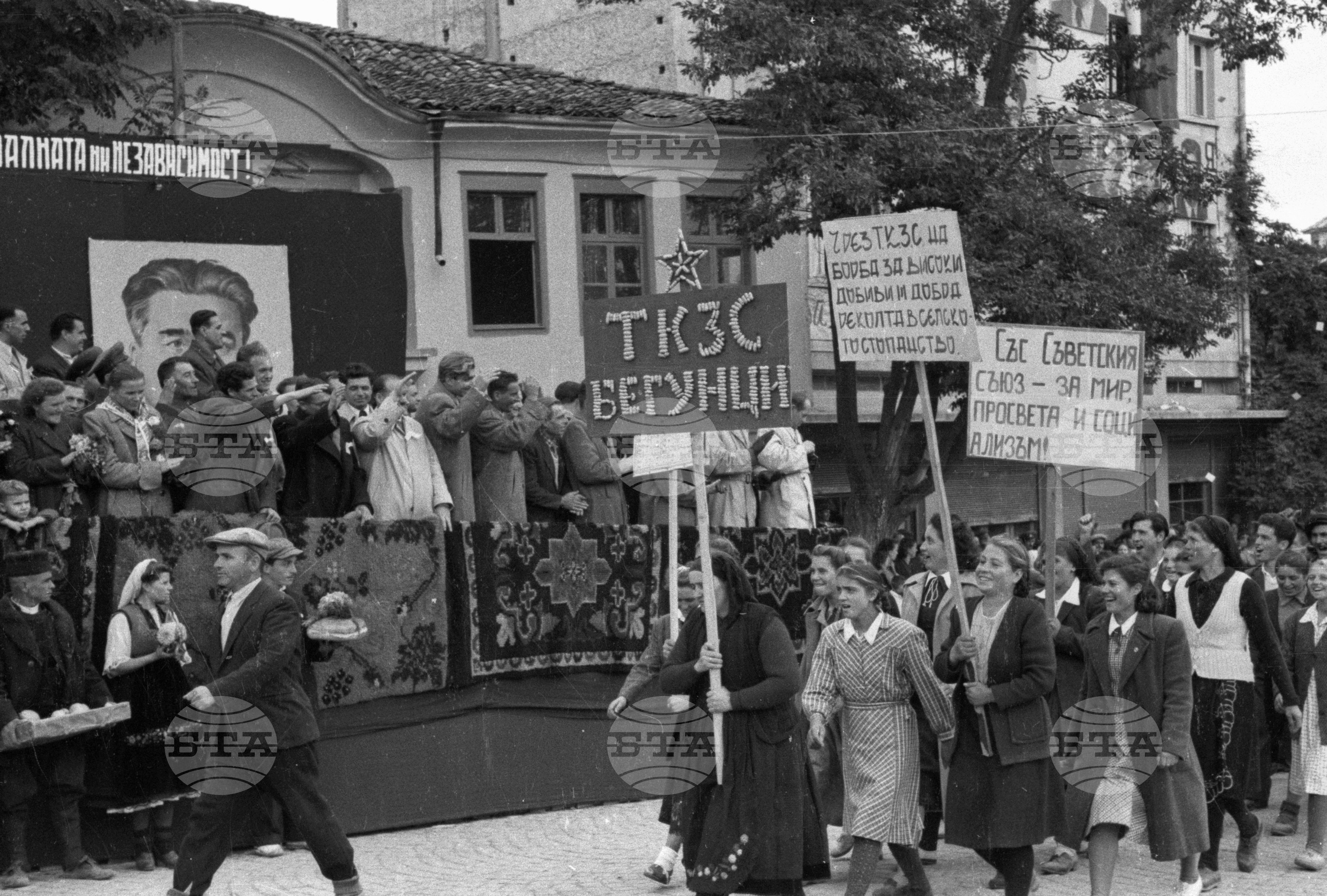 Селскостопанска изложба в Левскиград (дн. Карлово), 1951
