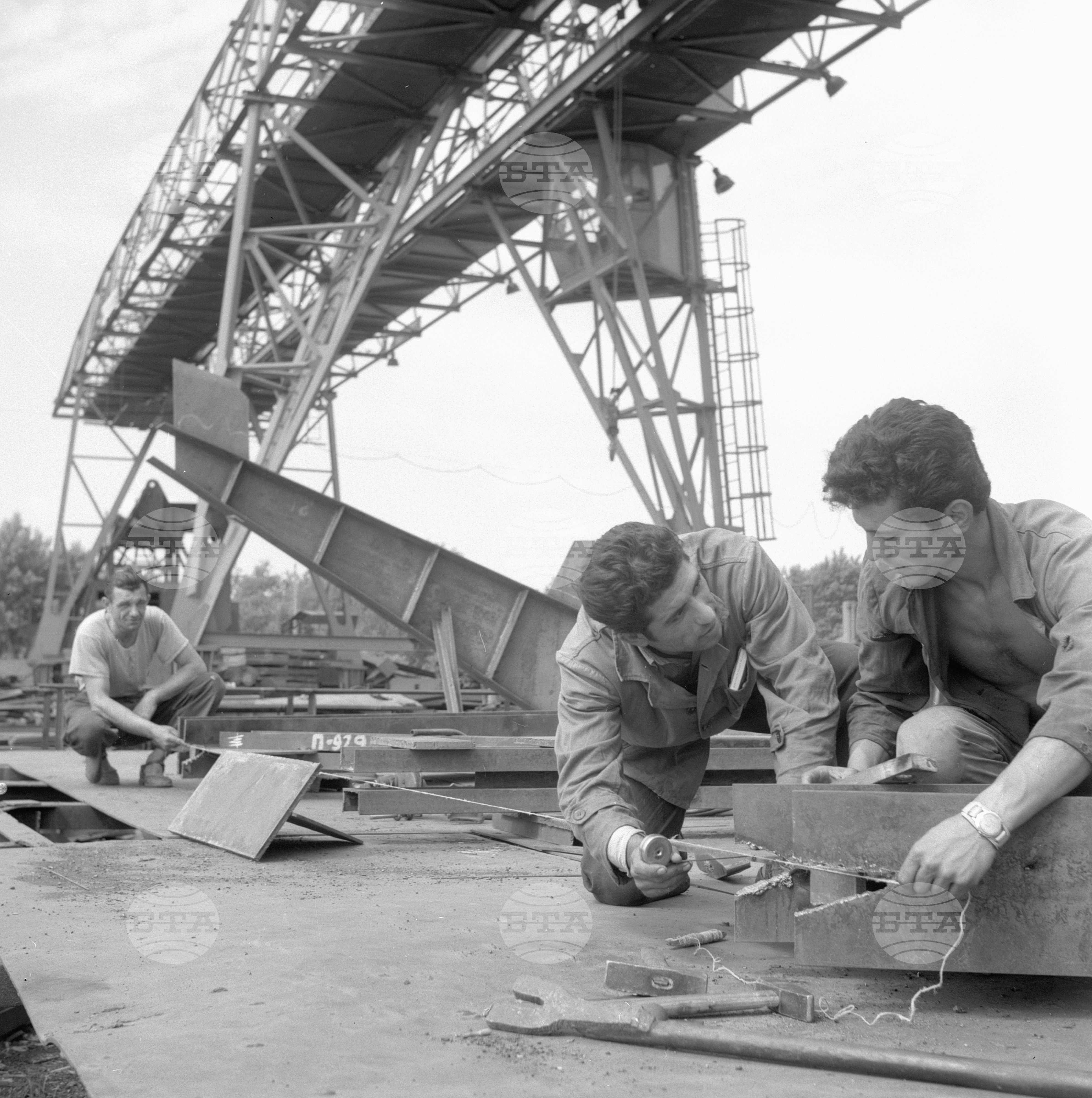 Корабостроителен завод - Русе - 1963