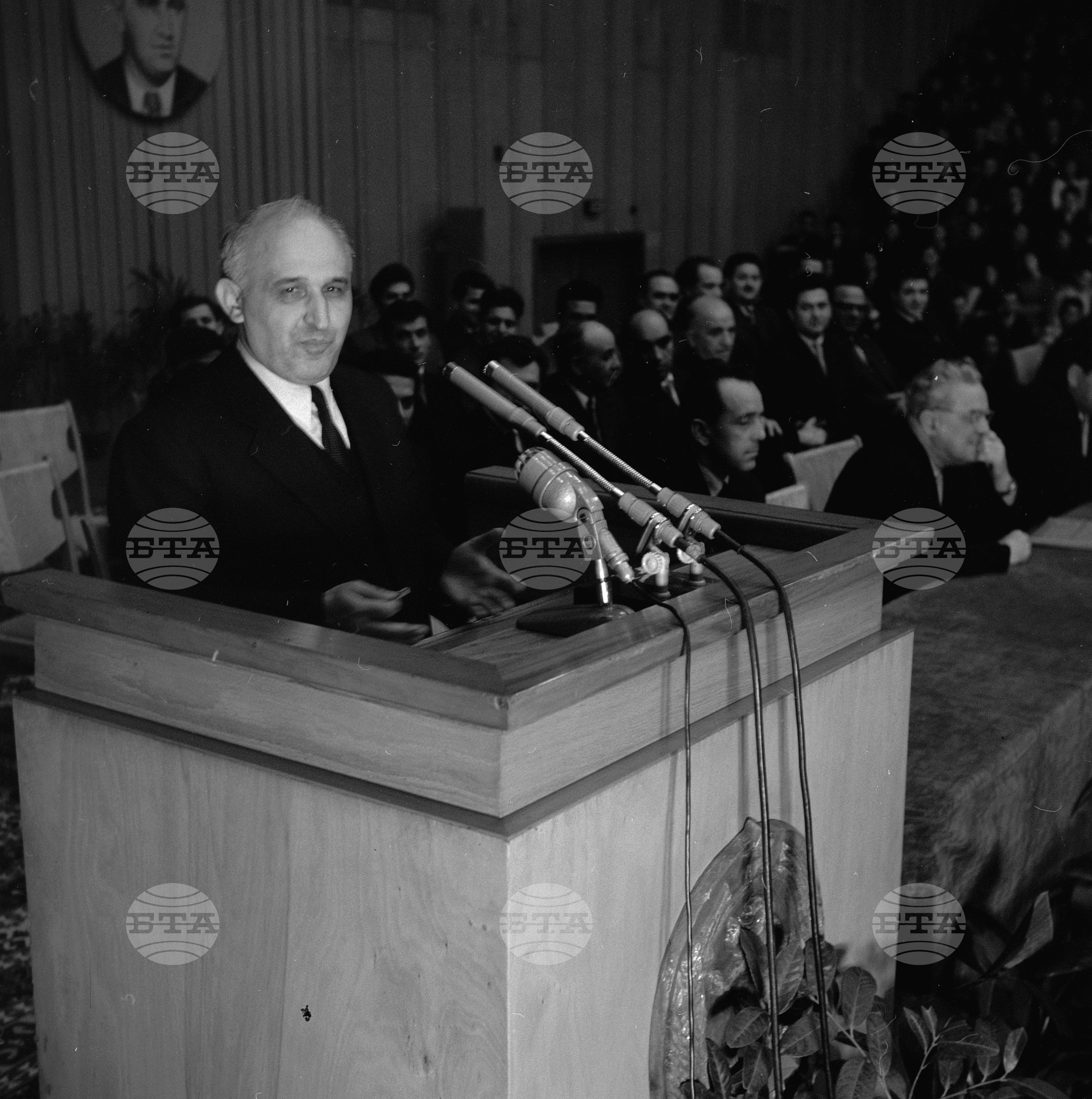 Тържествено събрание в София по случай празника на студентската младеж 1962 година