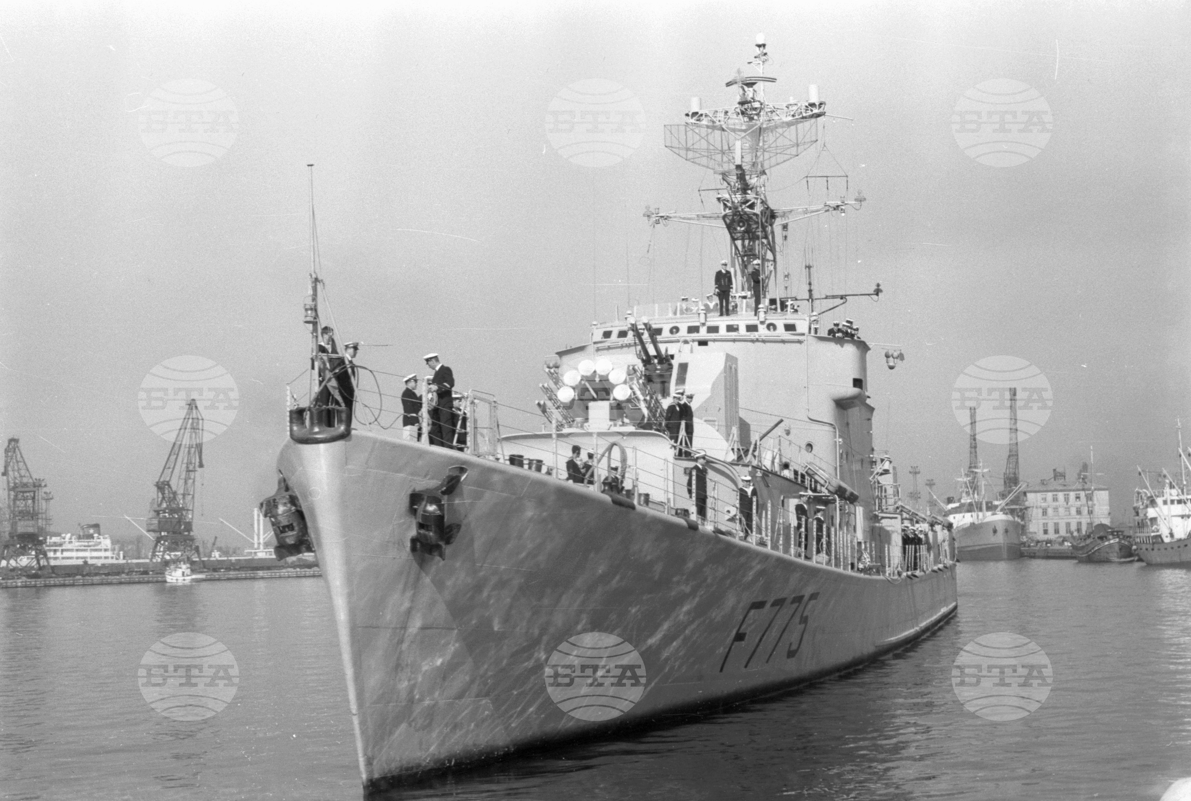 Фрегата "Берне" от френския военно-морски флот пристигна във Варна