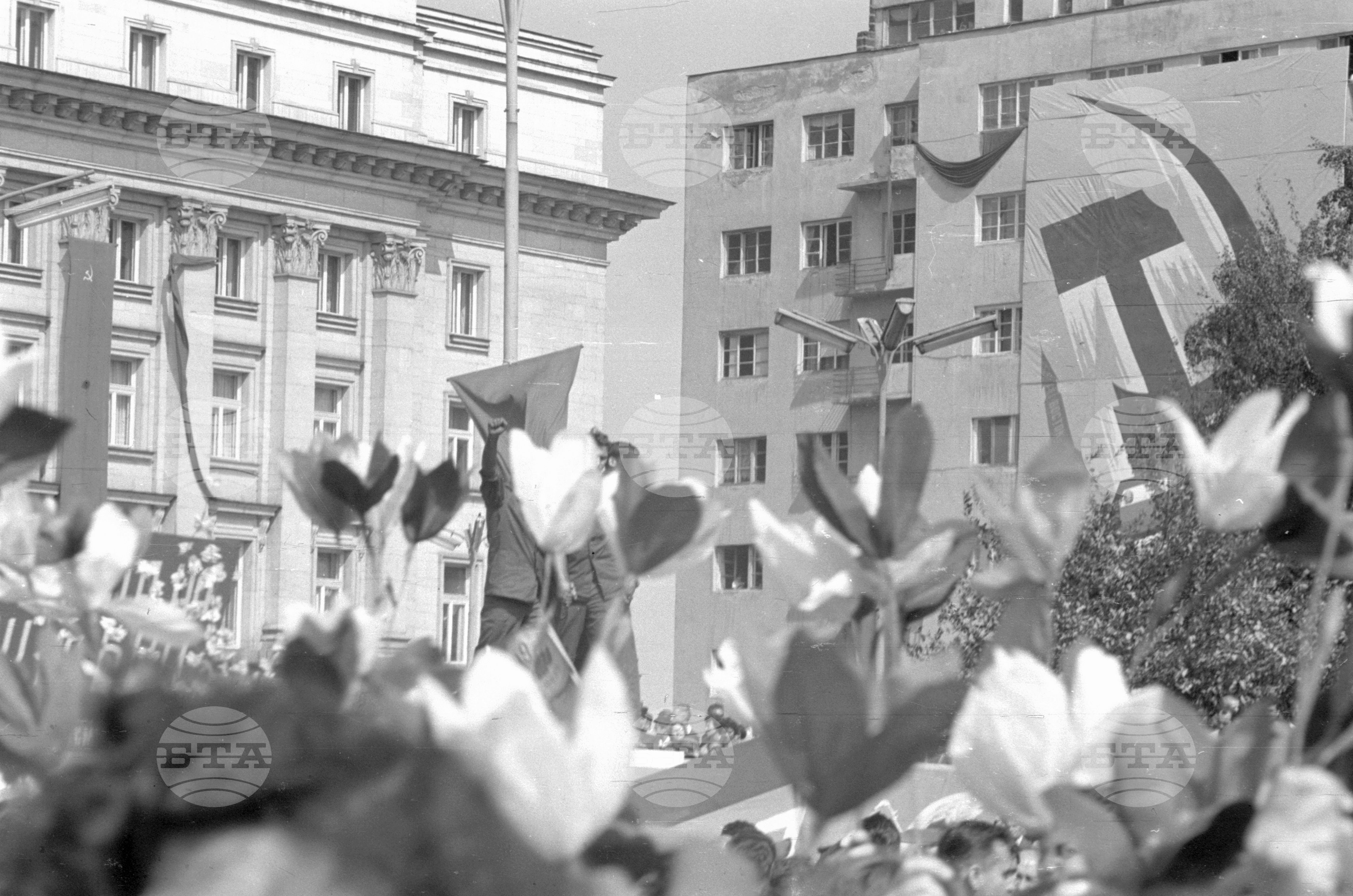 Военният парад и манифестацията на трудещите се по случай Празника на свободата в София