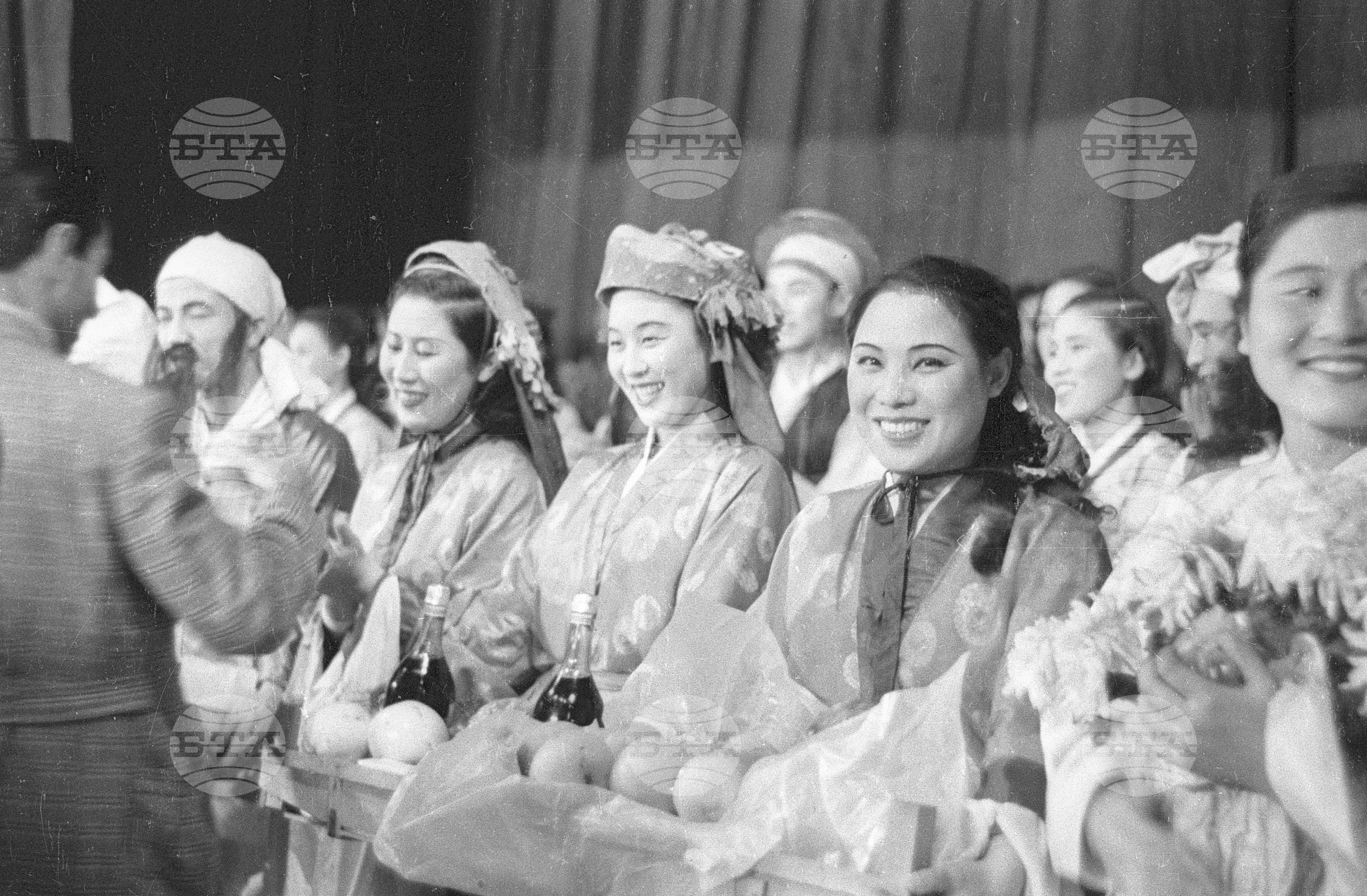 Корейски ансамбъл в Пловдив, 1951