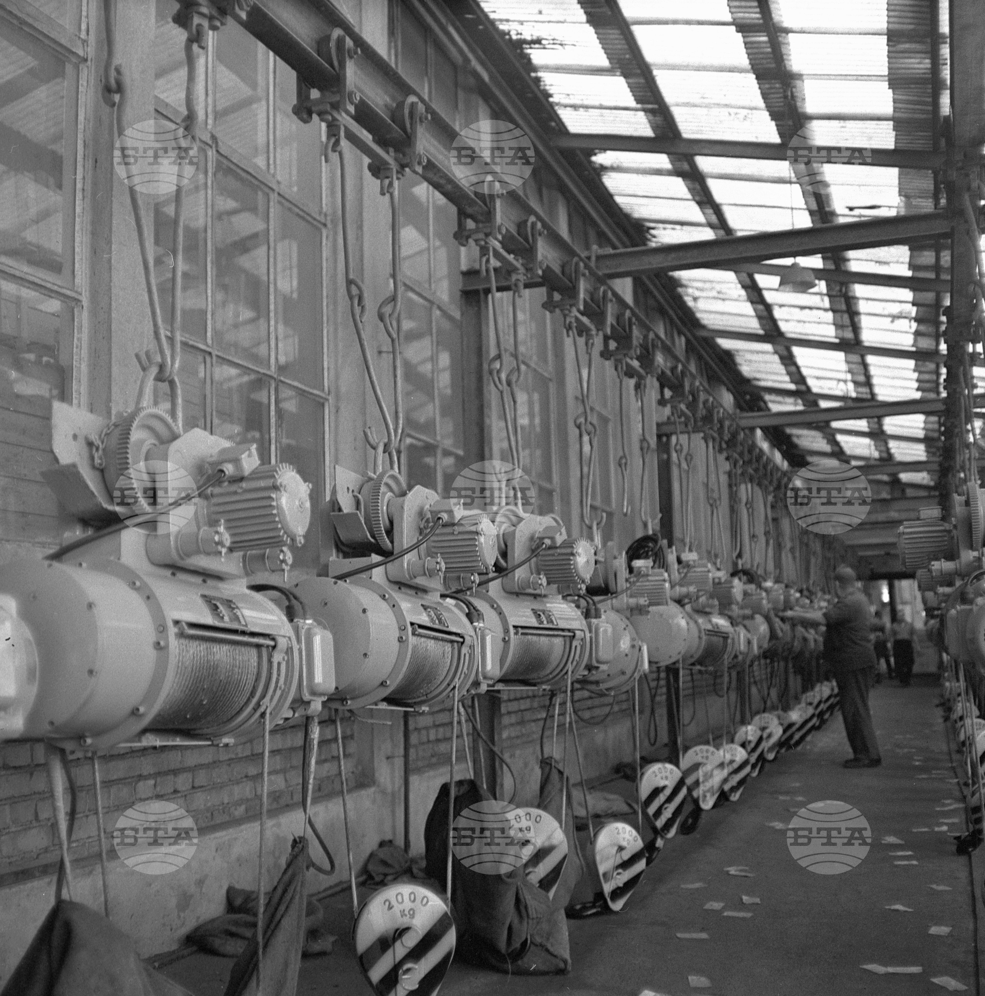В завода за електротелфери "Подем" в град Габрово 1970 година